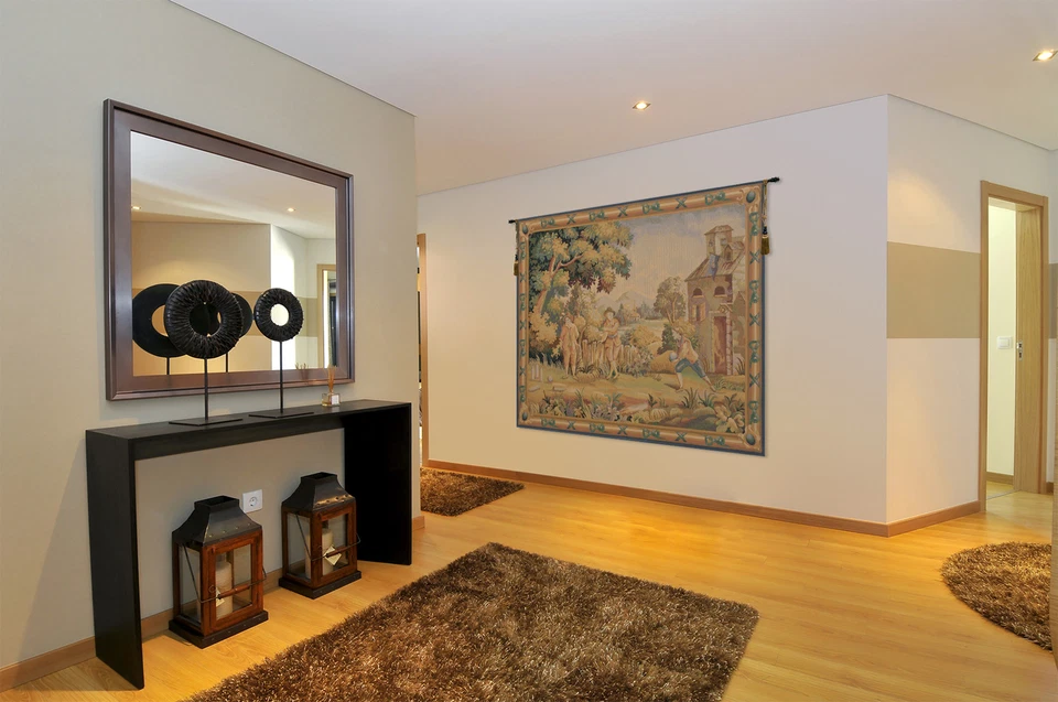 Game Belgian Tapestry Wall Art Hanging For Home Decor (New) 33x39 inch - Image 2 of 4