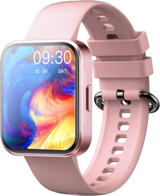 Smartwatch Damen Telefonfunktion Armbanduhr Watch für iPhone Samsung Huawei Tab