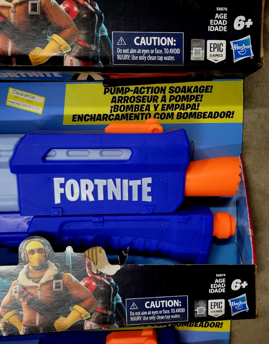 NERF Fortnite TS-R Super Soaker Water Blaster Toy , Blue