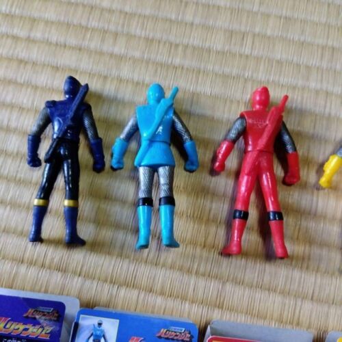 HURRICANGER Power Rangers NINJA STORM Soft Vinyl Figur 5 Stück Set - Bild 4 von 5