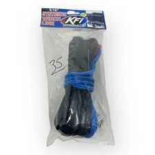 KFI Products Synthetic Winch Plow Cable 3/16" x 12' (Blue) SYN19-B12