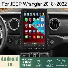 For Jeep Wrangler 18~22 Radio Carpaly 6+128g Car Android Gps Navigation Wifi 13
