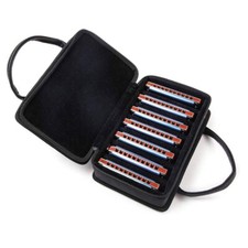 EASTTOP Harmonica Set 7 blues harp 008K Professional Diatonic Harmonica Set Gift