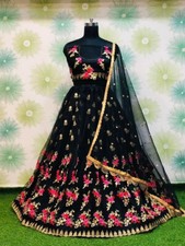 Choli Traditional Lehenga Lengha Indian Designer Wear Wedding Party Ethnic Women