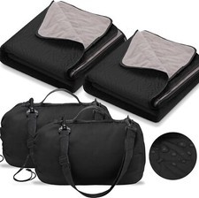 2 Large Outdoor Blanket 78 inches x 55 inches Waterproof Warm Blanket,