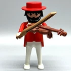 Playmobil Victorian Musician Male Adult Figure Violinist Dollhouse Music Vintage