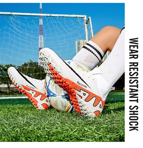 Kids Adults Junior Boys Football Boots AG/TF Soccer Training Shoes Sizes UK 1-9 - Picture 18 of 38