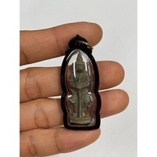 Statua Dio Gigante Thao Wessuwan Custodia Impermeabile Ciondolo Buddha Thailandese Amuleto