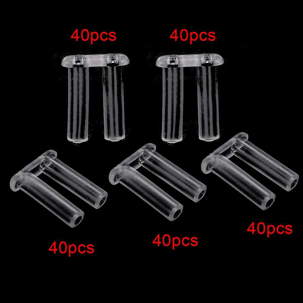 200pcs/Set Rimless Frames Plugs Pins Bushings Eyewear Glasses Repairing