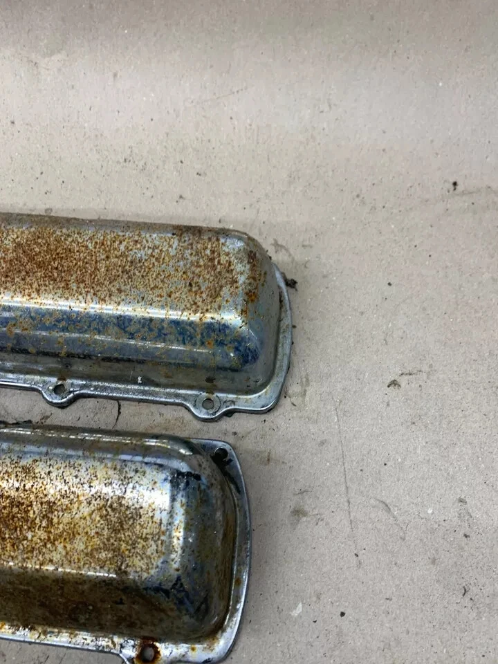 1967 68 69 70 71 Oldsmobile V8 Cutlass Supreme 330 350 400 403 cubiertas de válvula SBO Foto 4 de 4