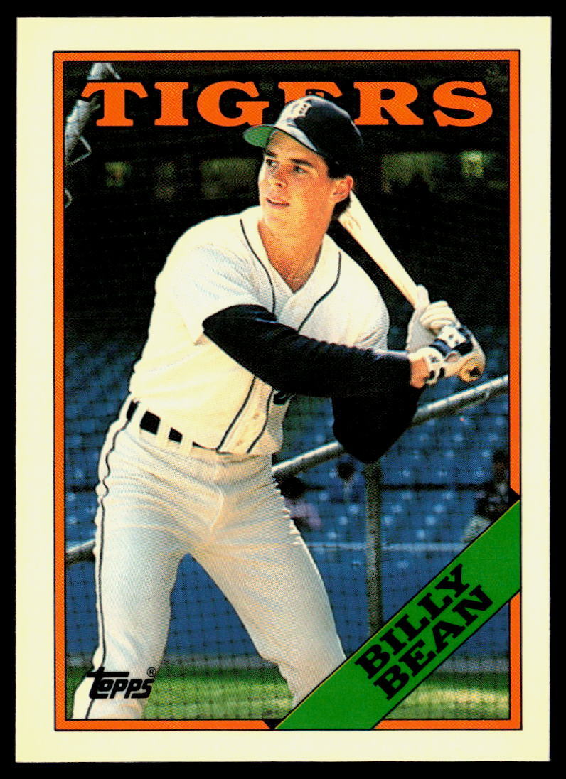 Billy Bean 1988 Topps #267 Tiffany RC
