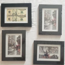 Markin Arts Black Picture Frames Fits 7x5 Photos