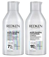Redken Acidic Bonding Concentrate Shampoo and Conditioner Set 10.1 oz.