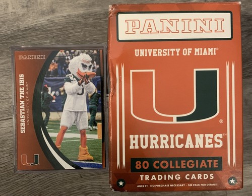 2015 Panini Miami Hurricanes Complete Set (80 cards) - Complete Set