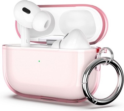 ULAK für AirPods Pro 2/1 Generation Hülle, Durchsichtig Stoßfest Hülle Dünn Schu