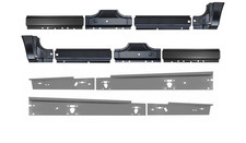 Lh Rh 2000-2005 Ford Excursion Innerouter Rocker Panel Repair Kit With Doglegs