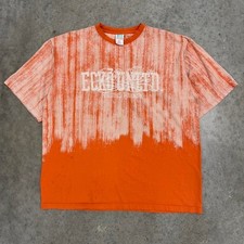 Vintage Y2K Ecko Unltd T-shirt Hip Hop Orange Mens XL