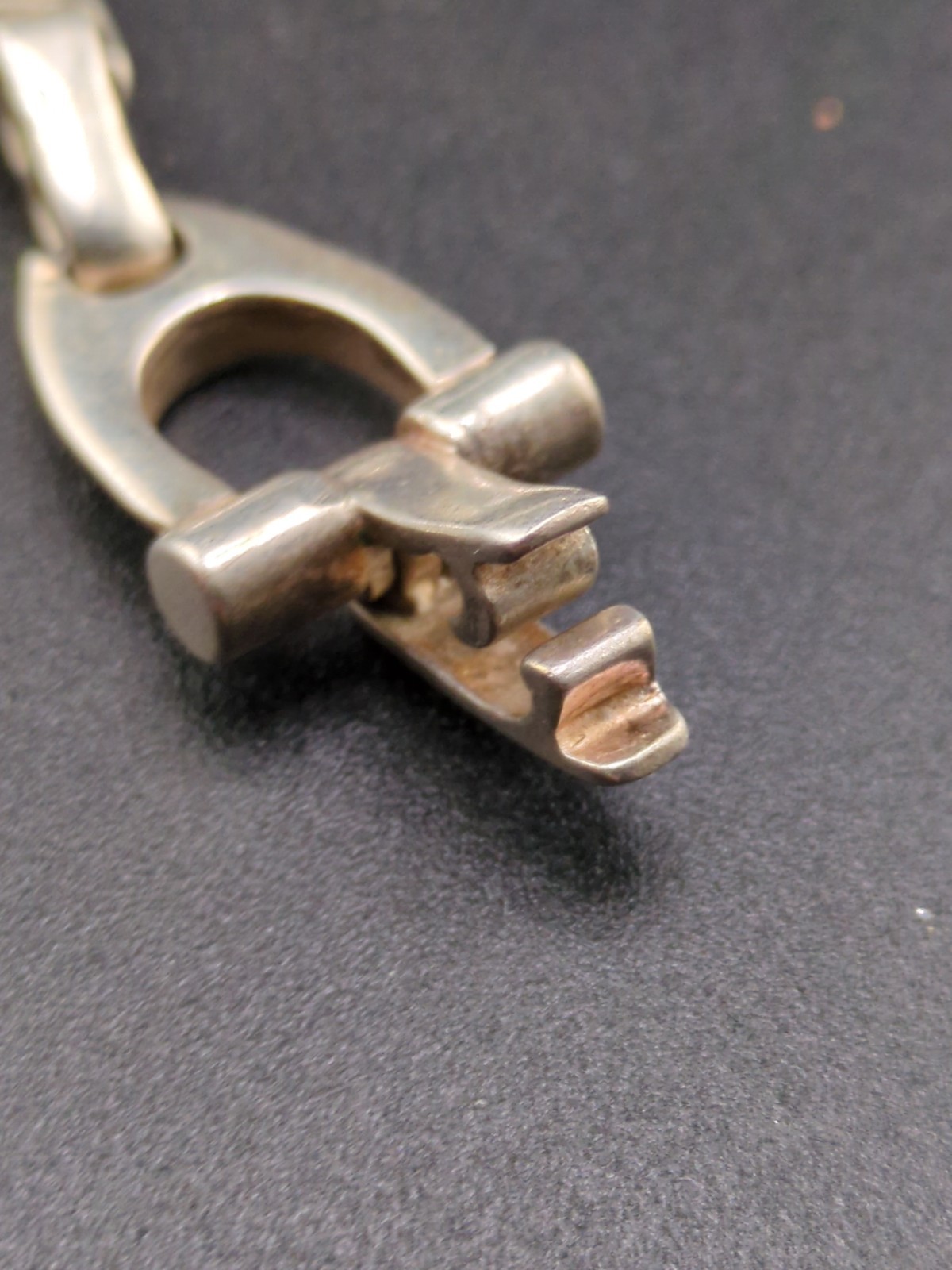 Impressive Solid Sterling Horseshoe Equestrian Ho… - image 7