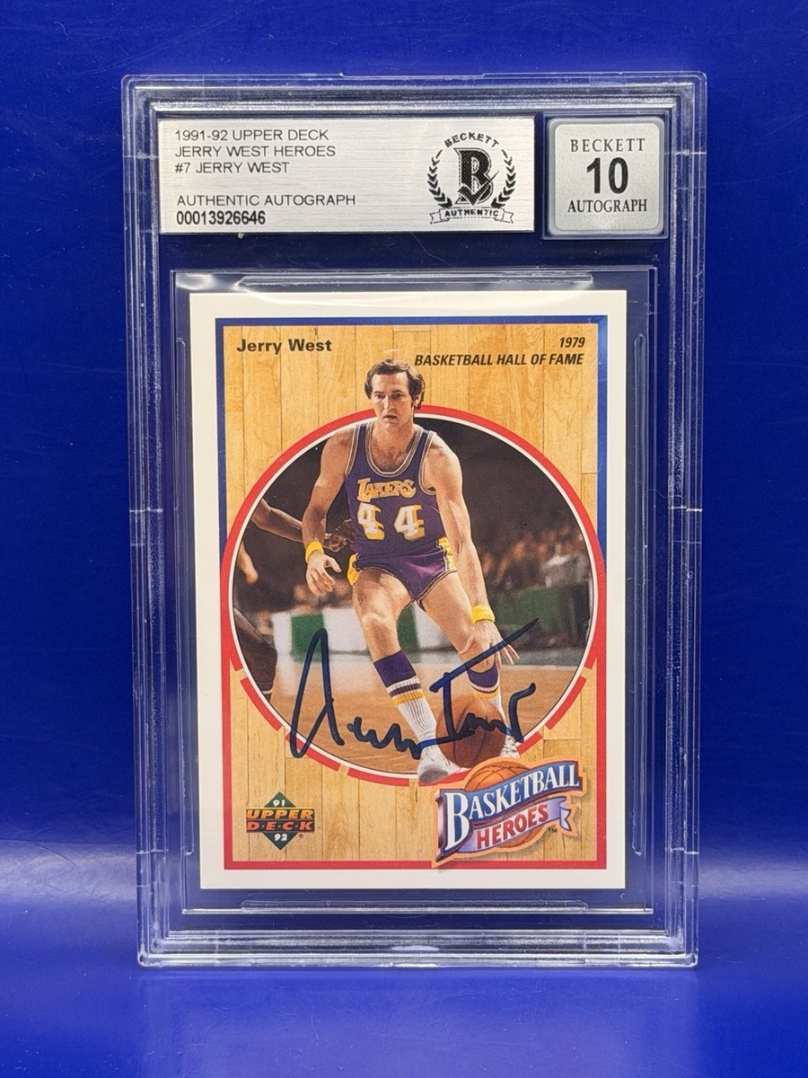 Upper Deck Basketball Jerry West Sports Trading Cards