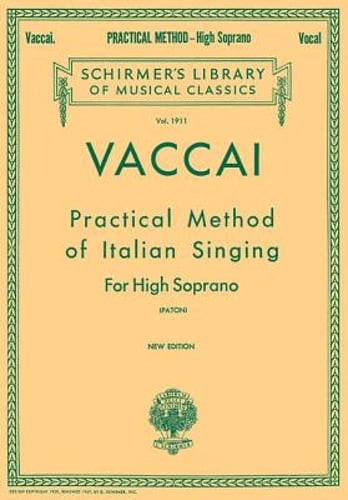 Practical Method of Italian Singing by Nicola Vaccai: Used