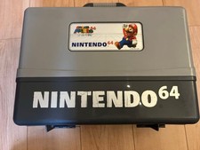 Official Nintendo 64 Super Mario Case Storage Bag Japan Retro Carrying Case