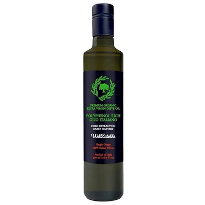 WellEatable Robust +1,200 mg/kg Polyphenol Rich Olio Italiano, New 2024-2025...