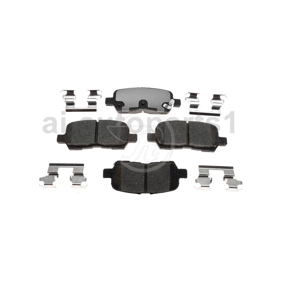 Kit de rotores de freno trasero y pastillas de freno para Chevrolet Impala 2011 2012 2013 Foto 2 de 4