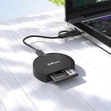 10Gbps CFast 2.0+SD Memory Card Reader USB3.2 Gen2 High Speed DATA Card Adapter