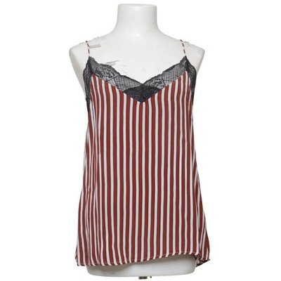 Essentiel Antwerp, Top, Größe: 34, Rot/Weiß/Schwarz, Streifen, Damen #8tY