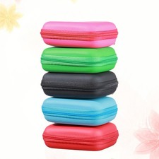 2 Pcs Earbud Case Pouch Headset Storage Bag Earphone Carry Carrying