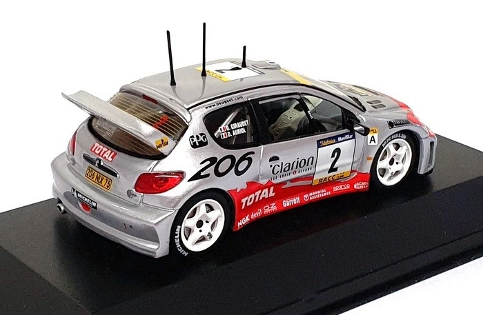 Ixo Escala 1/43 RAM008 - Peugeot 206 WRC #2 Ganador Catalunya 2001 Foto 2 de 4