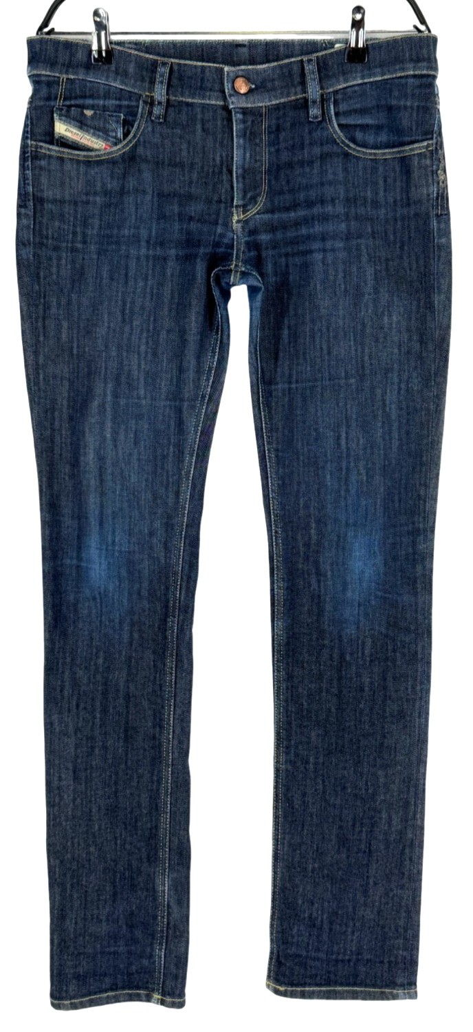 DIESEL Womens LIVY 008WZ Stretch Straight Jeans Size W31 L32
