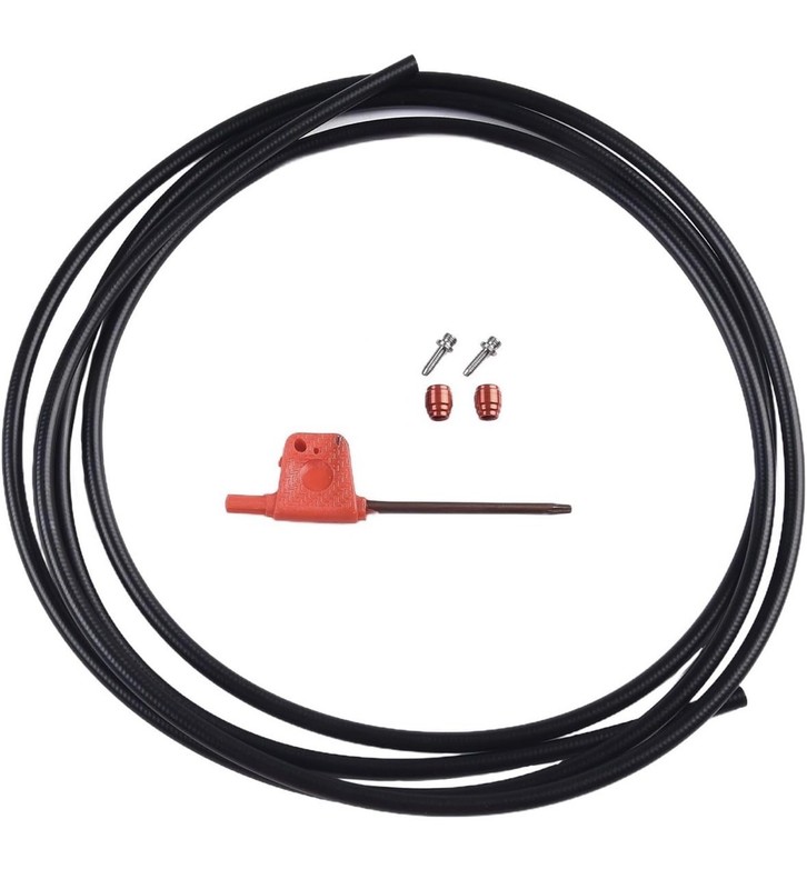2.5m SRAM Hydraulic Brake Hose + 2 Stealth a Majig Barb/Olive 