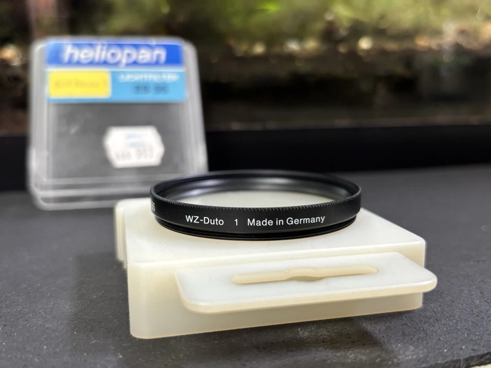 Heliopan S 55 WZ-Duto 1 Lens Filter Made in Germany 55mm lens filter - Image 2 of 4