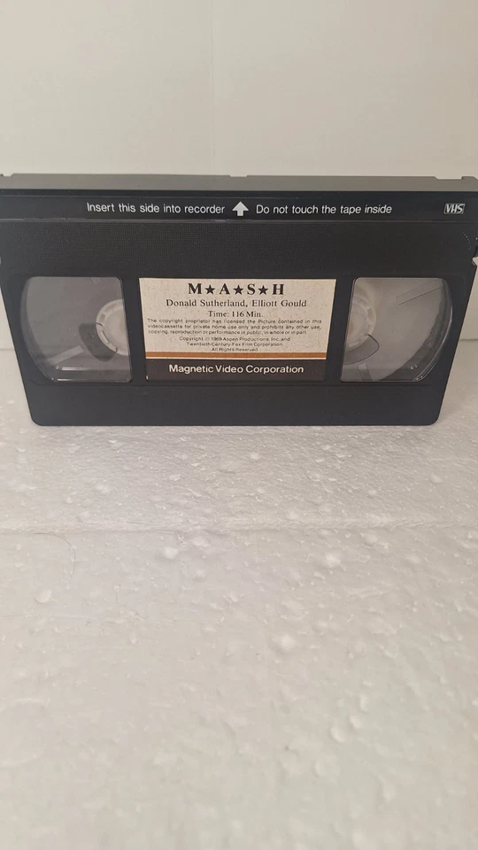 M*A*S*H VHS Tape 1969 Vintage Foto 4 de 4