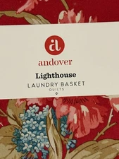 Laundry Basket Quilts LIGHTHOUSE 10” Sundae For Andover Fabrics