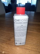 Chi Ionic Shine Shades Liquid Hair Color 3 oz. 6B Light Beige Brown. P1