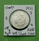 1921 P Morgan Silver Dollar FLASHY BU Gem TRUE BEAUTY Higher Grade Silver Coin