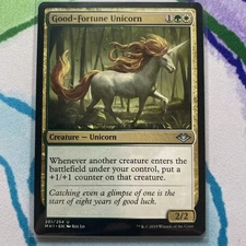Good-Fortune Unicorn Modern Horizons Regular