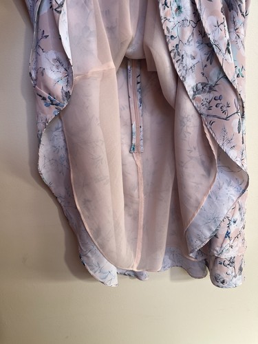 FOREVER NEW | Pink Floral Mini Dress | Size 14 - Picture 6 of 9