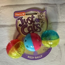 Harts Just for Cats 3 Bizzy Balls with Bell
