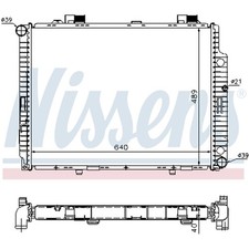 RADIATOR WATER COOLER ENGINE COOLING FOR MERCEDES-BENZ 2105005803 NEW