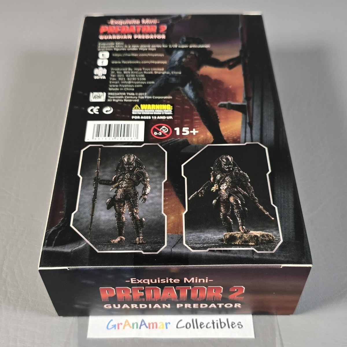 Hiya Toys GUARDIAN Predator 2 Exquisite Mini 1:18 Scale Action 