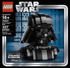 LEGO Star Wars Darth Vader Bust 75227 New Sealed