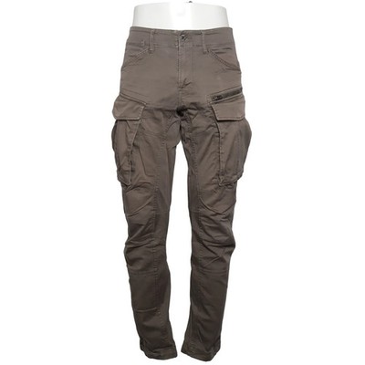 G-Star Raw, Cargohose, Größe: 33/34, model: rovic zip 3d straight, Grau #JNw