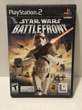 Star Wars: Battlefront PS2 (Sony PlayStation 2 2004) CIB With Registration Card