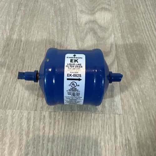 Emerson EK-052 S Liquid Line Filter Drier 1/2" ODF Solder 5.1-9.9 Tons 680PSIG