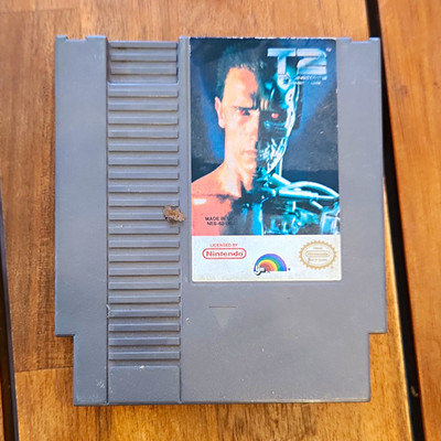 Terminator 2: Judgment Day Nintendo NES Game Cartridge Acclaim