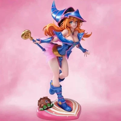 ✅ Figurine Yu-Gi-Oh! Sexy Magicienne des Ténèbres Kitsune Statue Dark Magician - Photo 1/4