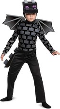Kids Minecraft Classic Ender Dragon Costume size 14-16 in hand